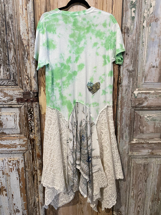 Up Cycled Lace Tunic