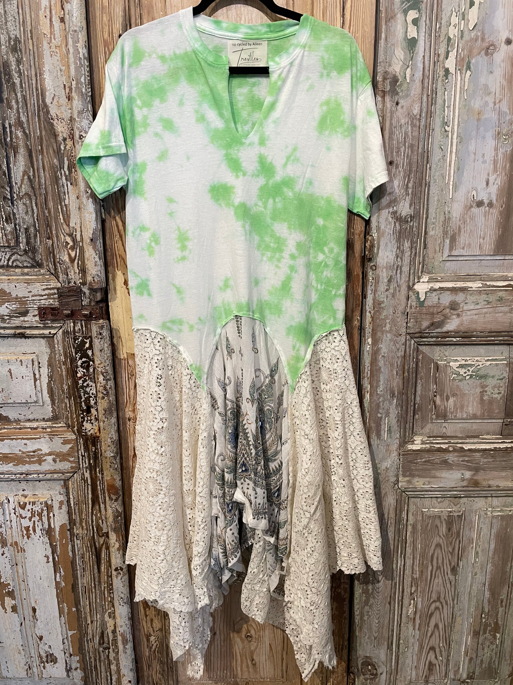 Up Cycled Lace Tunic