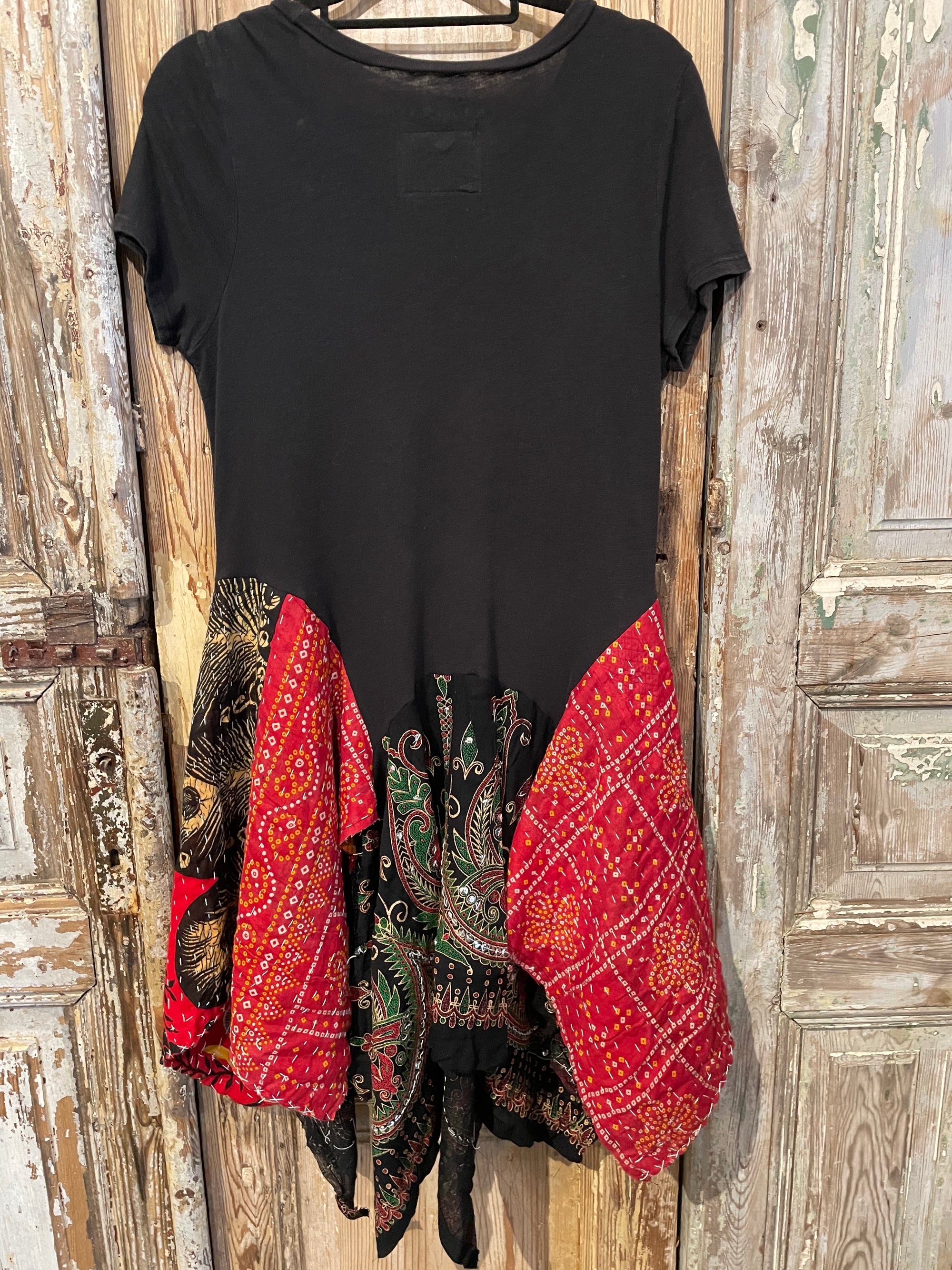 Up Cycled Rolling Stone Tee Tunic