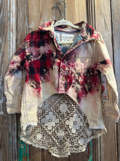 3T Lace Plaid