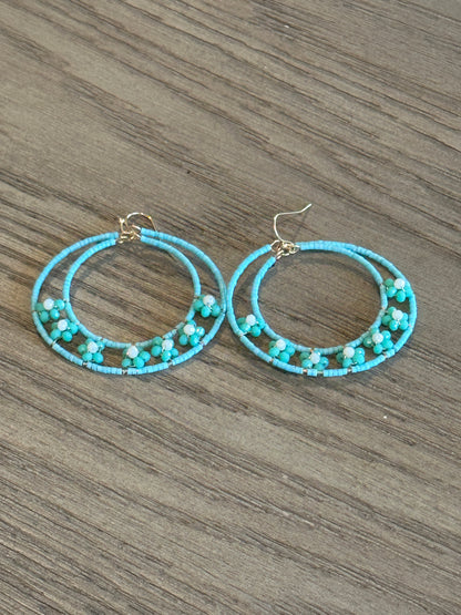 Seed Daisy Hoops