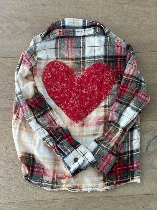 5T Quilted Heart Shirt