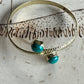 Turquoise Center Arm Band/Bracelet