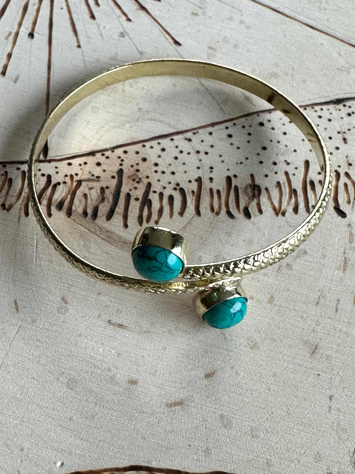 Turquoise Center Arm Band/Bracelet