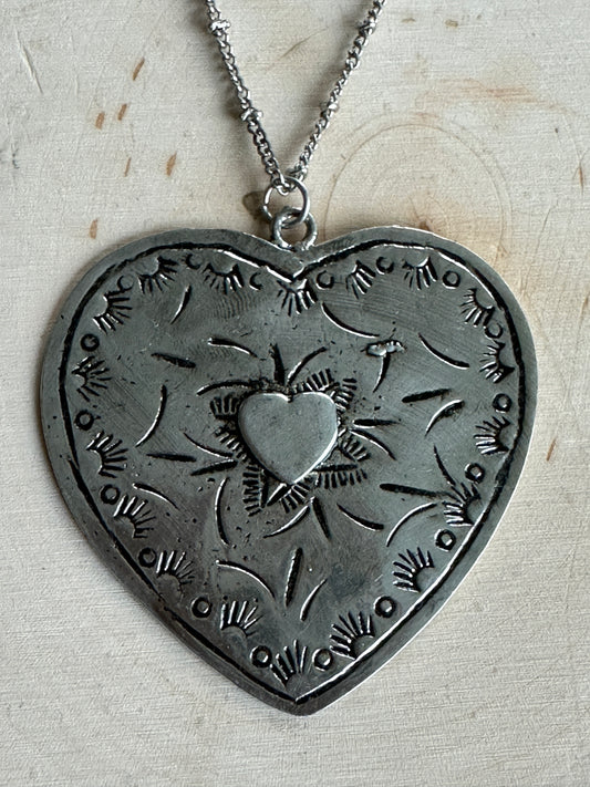 Large Heart Necklace