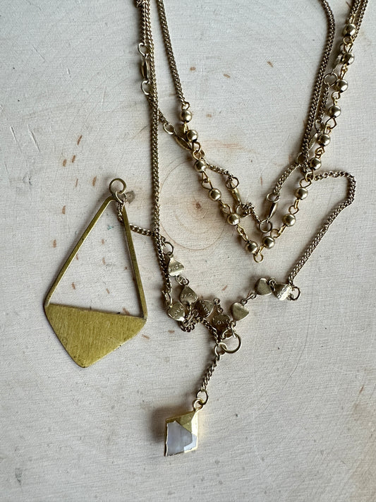 Gold Layered Lariat