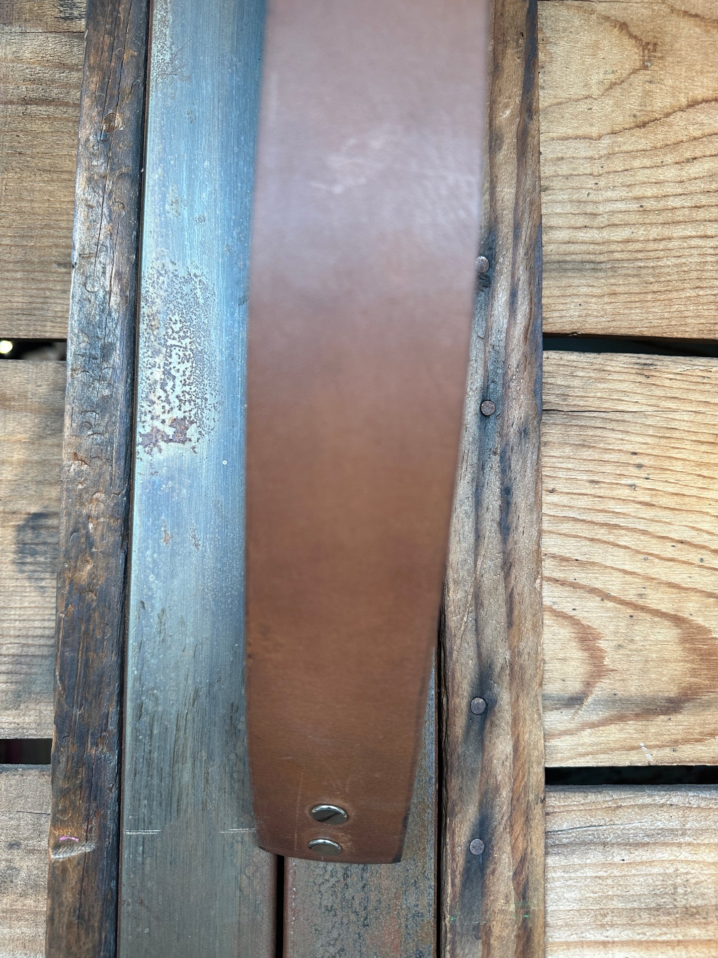 Leather Belt For Buckles