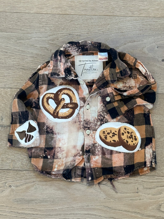 3-6m Chocolate Shirt