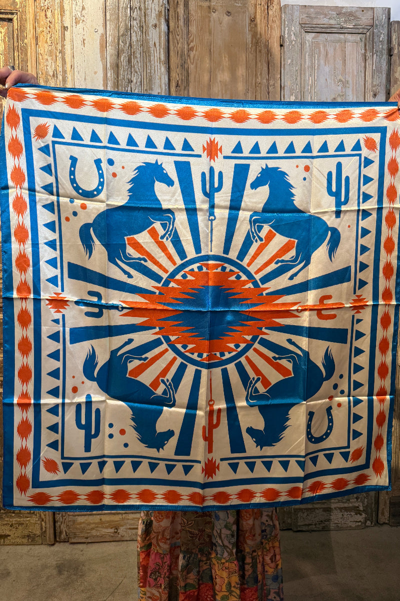 Double Sided Horse Scarf