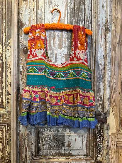 Kantha Sunrise Top