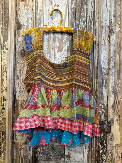 Kantha Sunrise Top