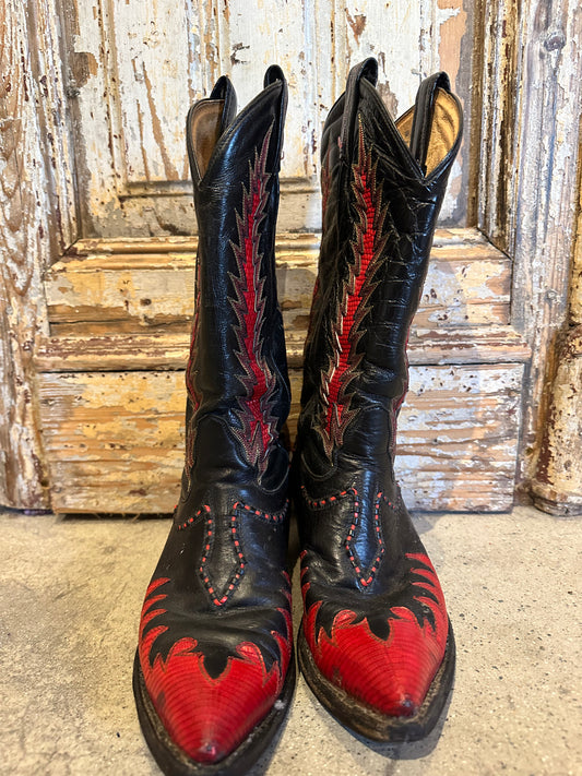 8 Krystal Cowboy Boots
