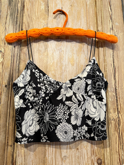 Retro Satin Crop