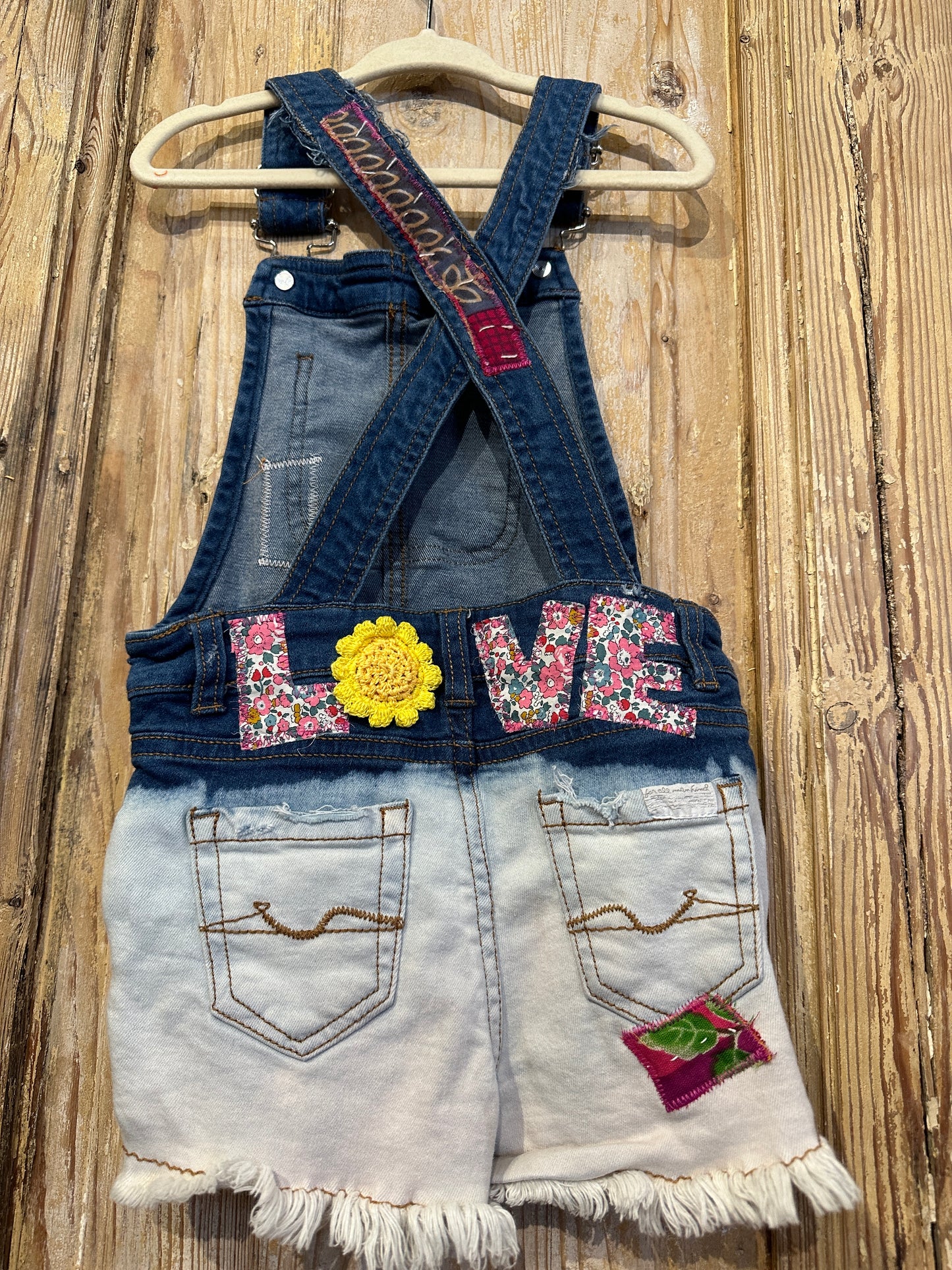 Love Shorts Overalls