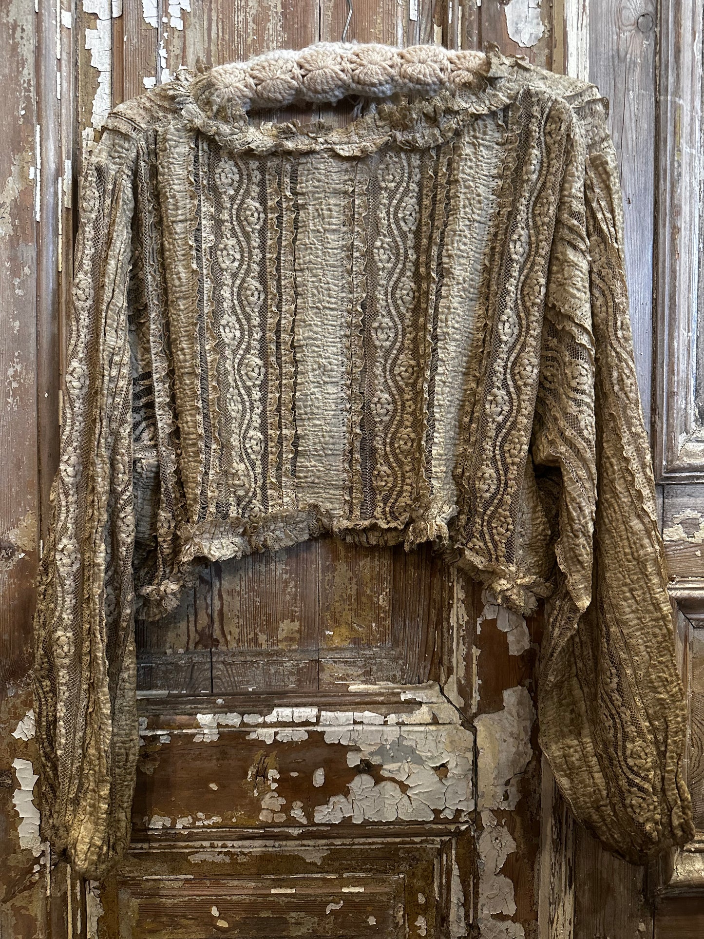 Ruffle Neck Jacket
