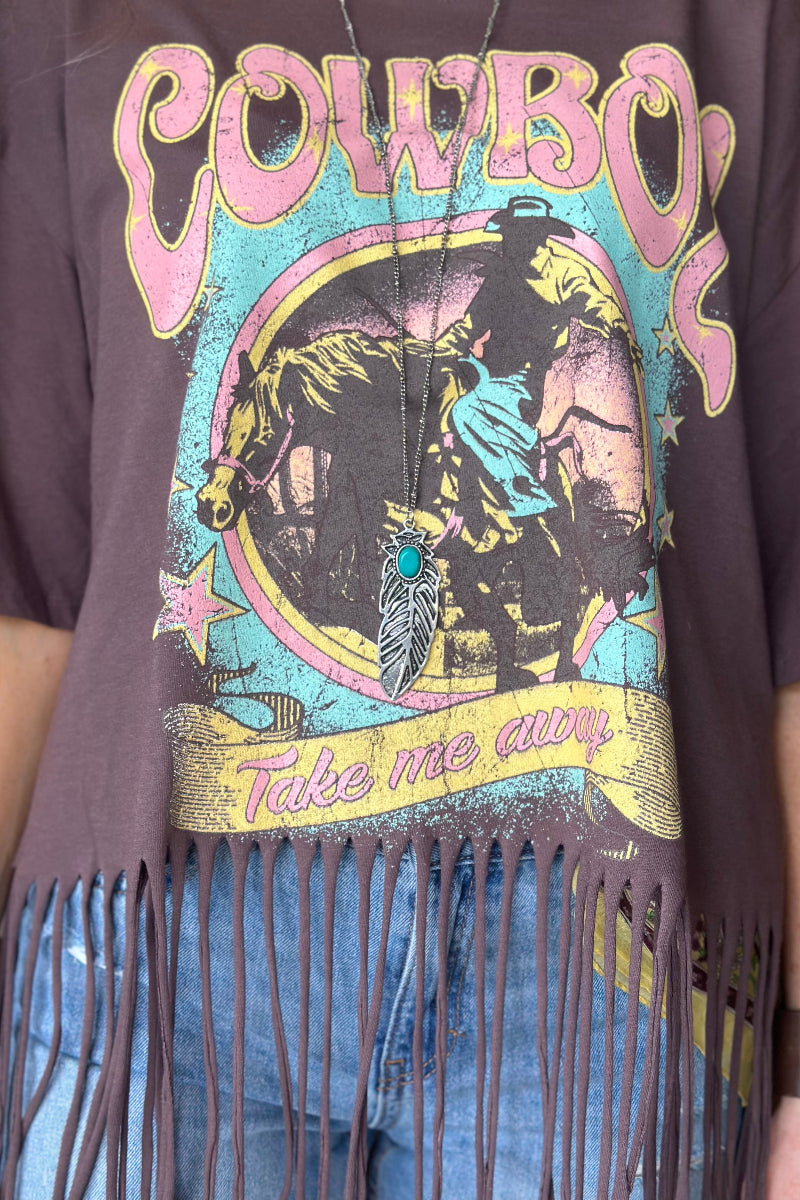 Cowboy Take Me Away Fringe