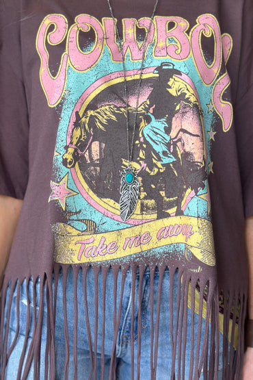 Cowboy Take Me Away Fringe