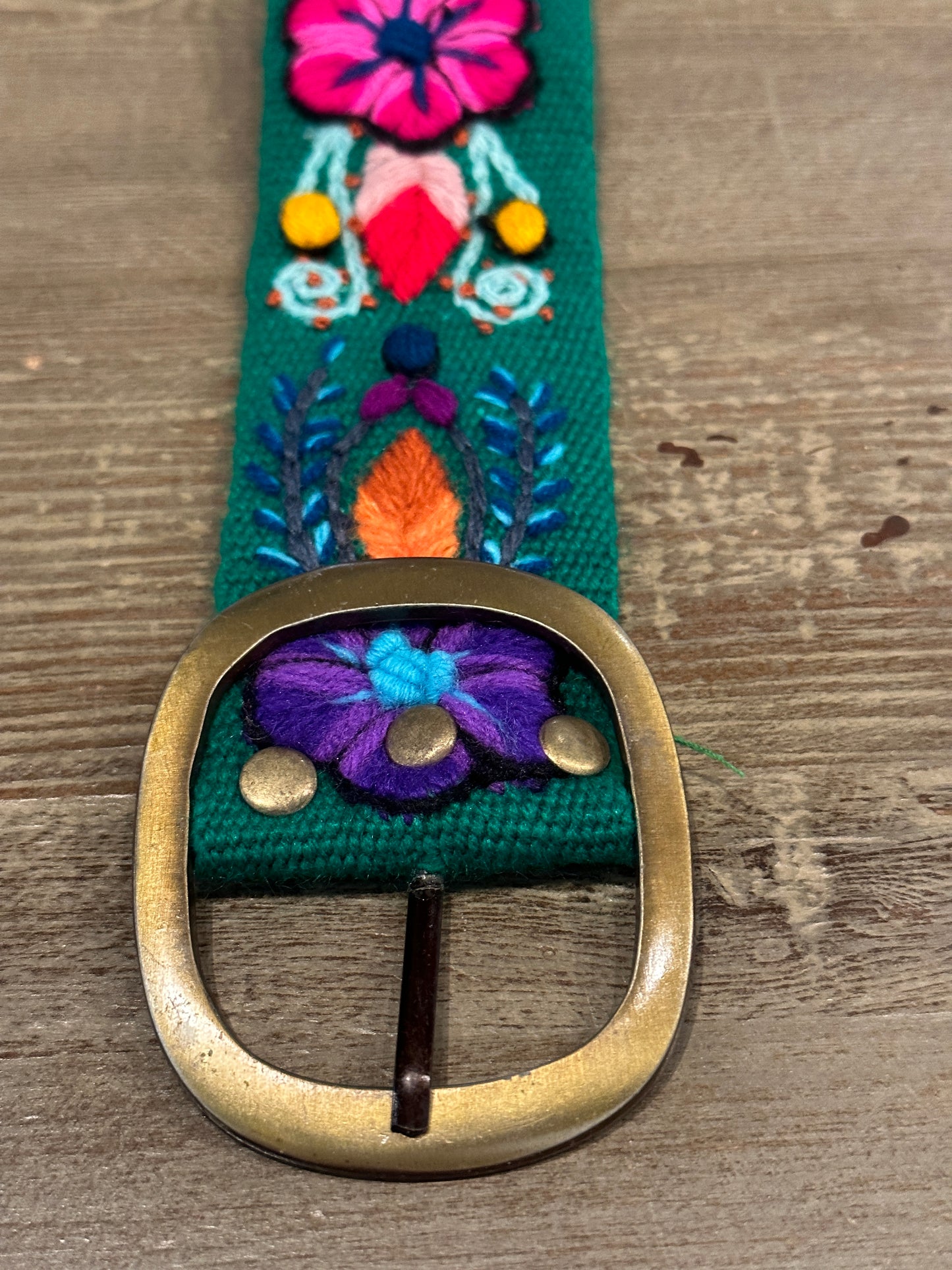 Peruvian Embroidered Belt