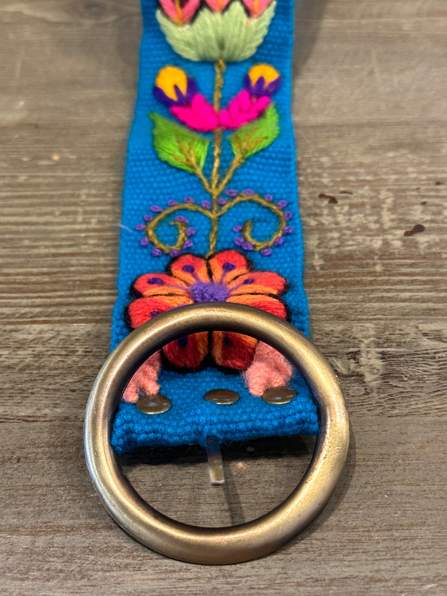 Peruvian Embroidered Belt