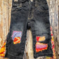 0-3m Up Cycled Kids Bell Bottoms