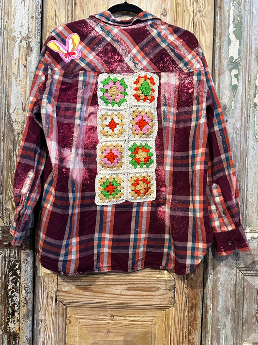 Crochet On Flannel