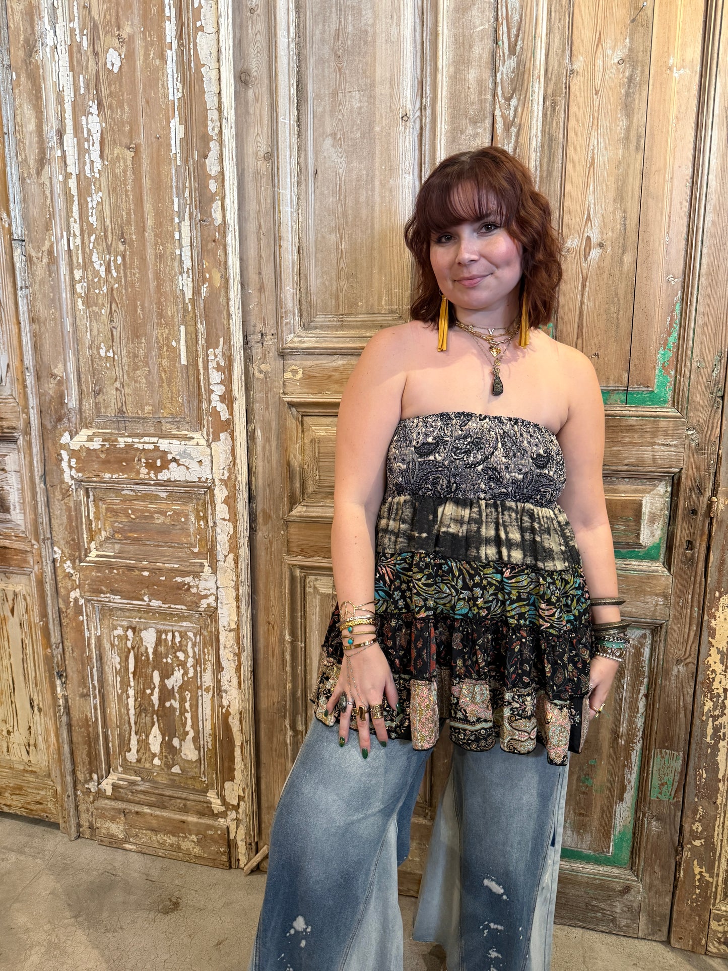 Boho Skirt Top