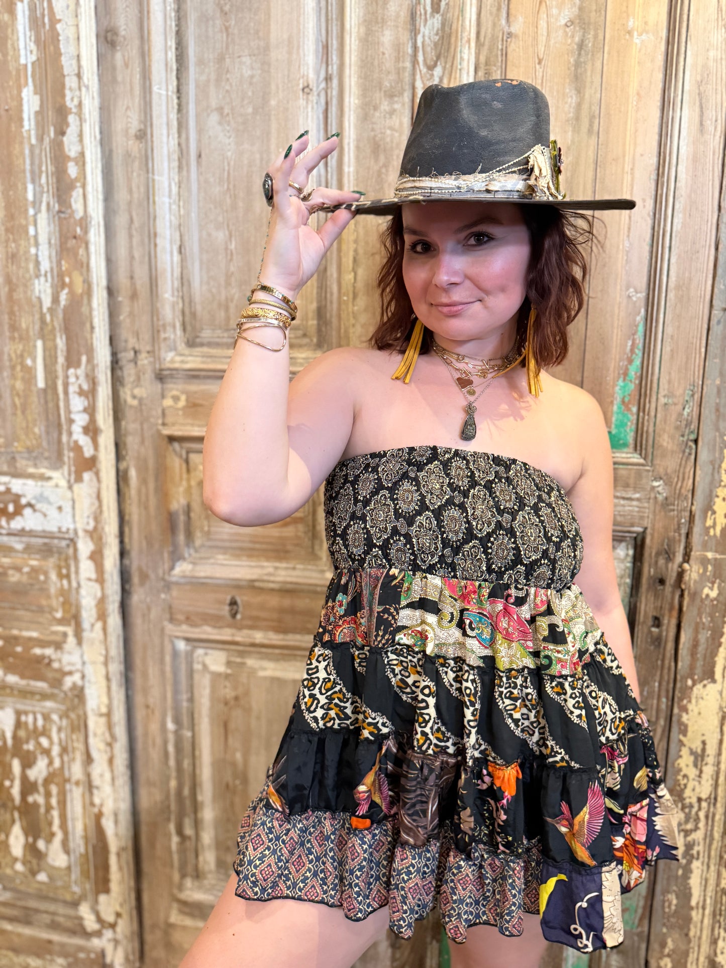 Boho Skirt Top