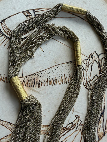 Boho Triple Knot Necklace