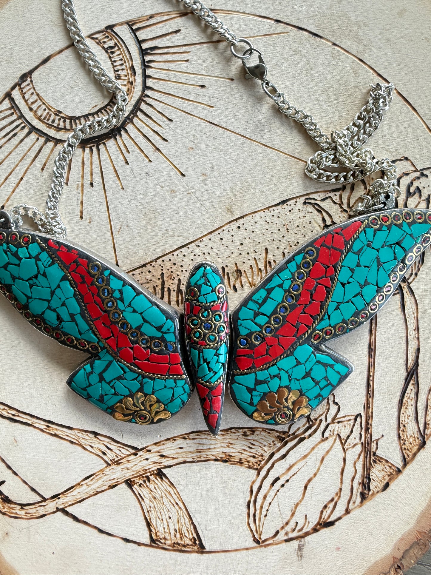 Boho Butterfly Necklace