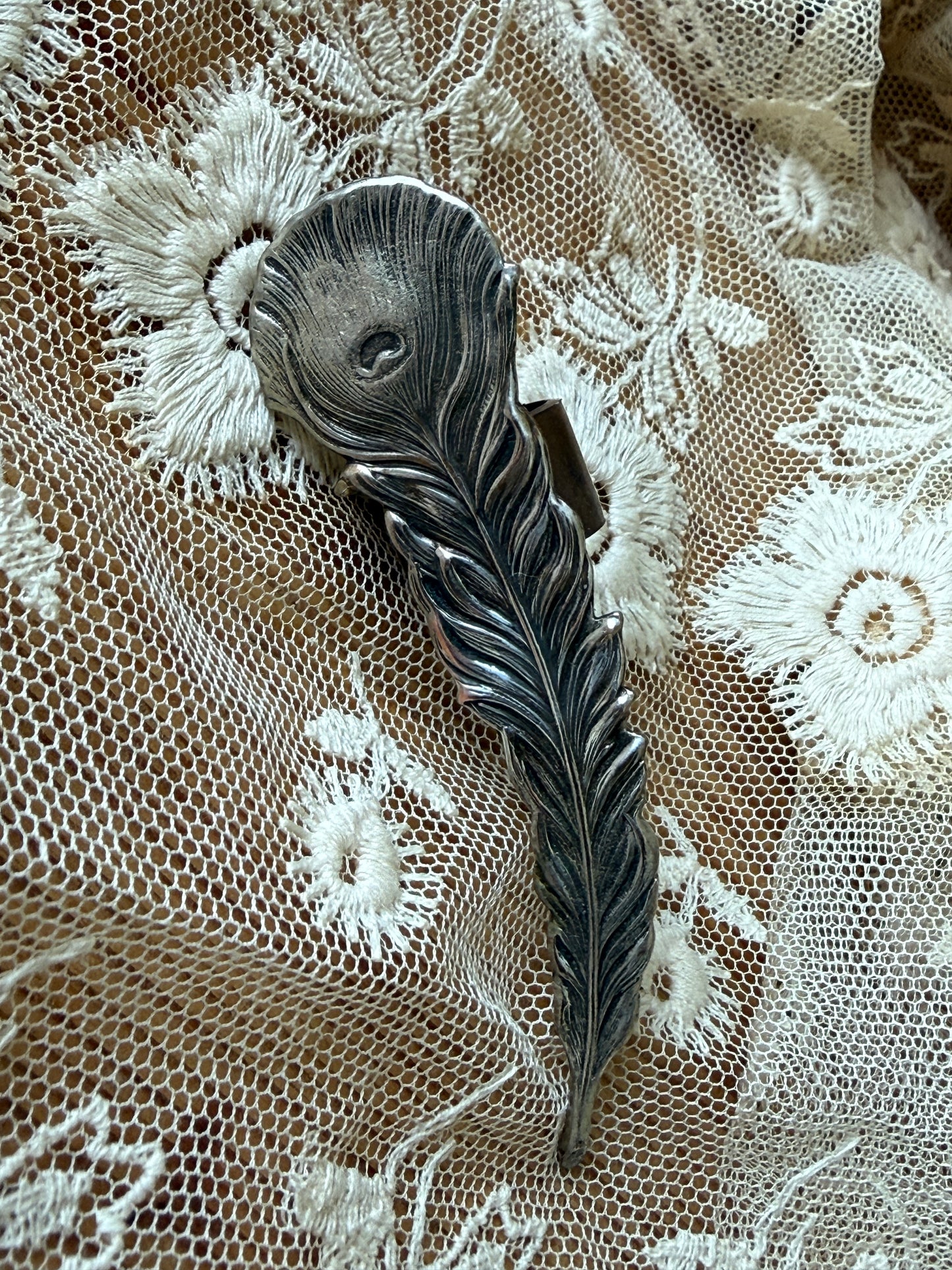 Silver Scarf Slides