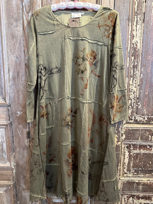 Angel Patchwork Dress