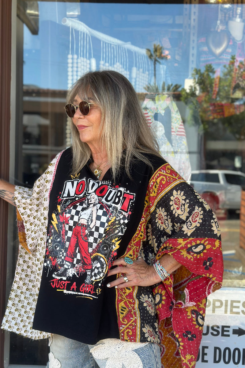 Up Cycled No Doubt Poncho