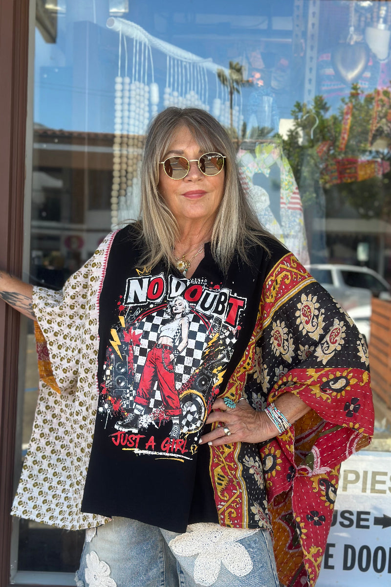 Up Cycled No Doubt Poncho