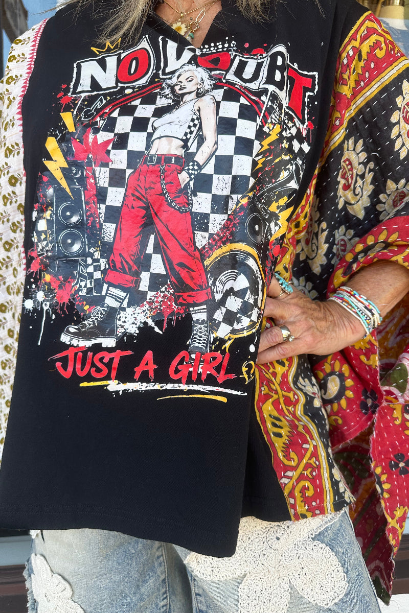 Up Cycled No Doubt Poncho