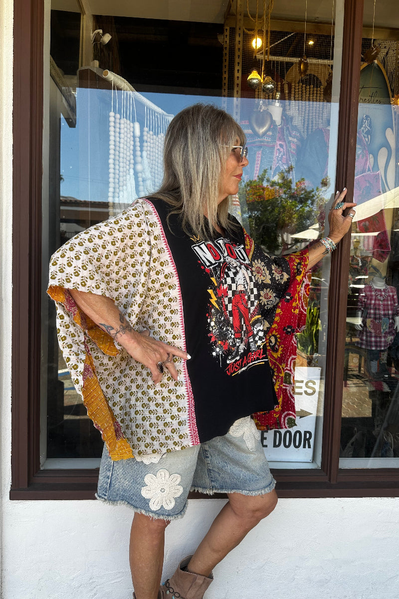 Up Cycled No Doubt Poncho