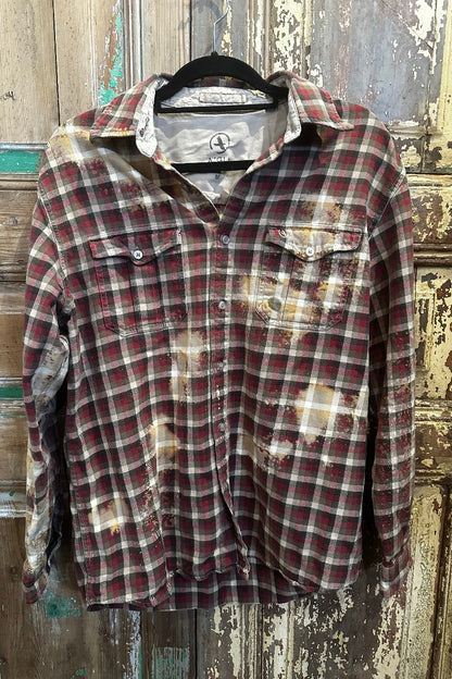 Up Cycled Stevie Nicks Flannel