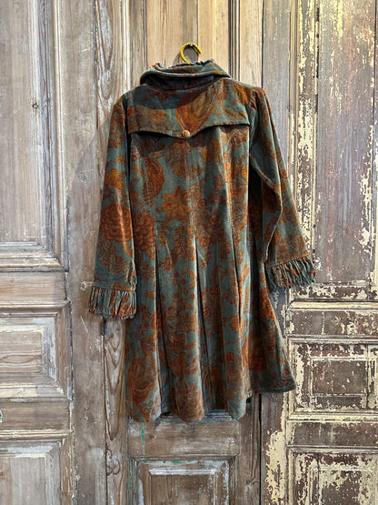 Velvet Rusching Jacket