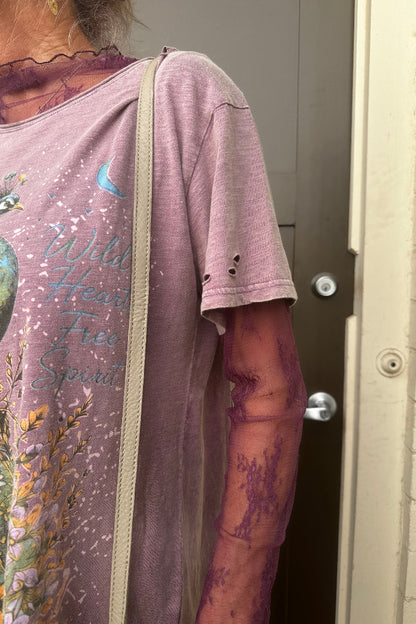 Soft Journey Tee-Royal Feathers
