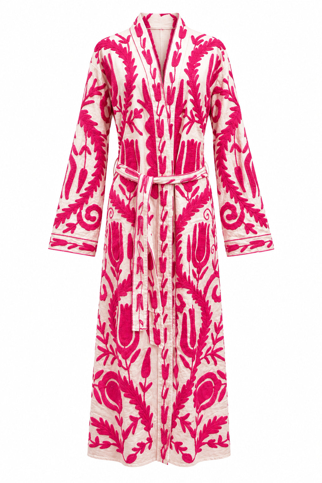 Cotton Embroidered Duster