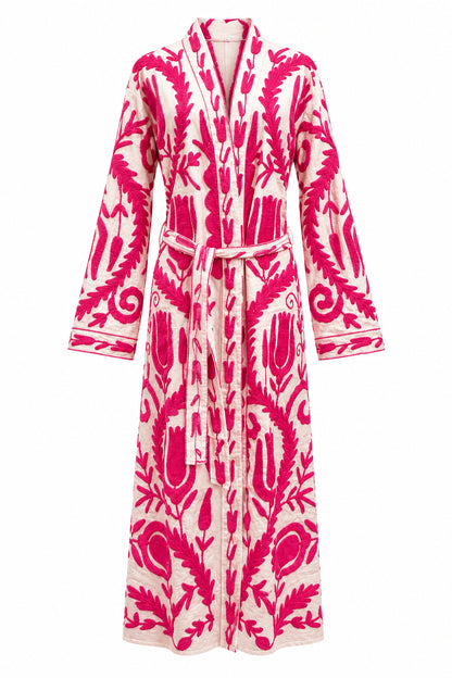 Cotton Embroidered Duster