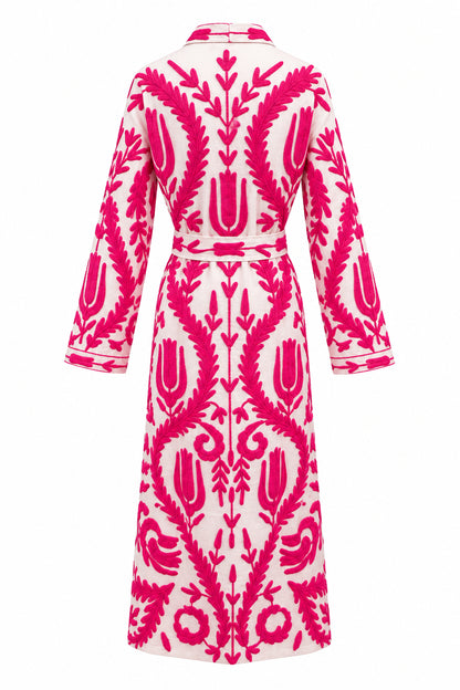 Cotton Embroidered Duster
