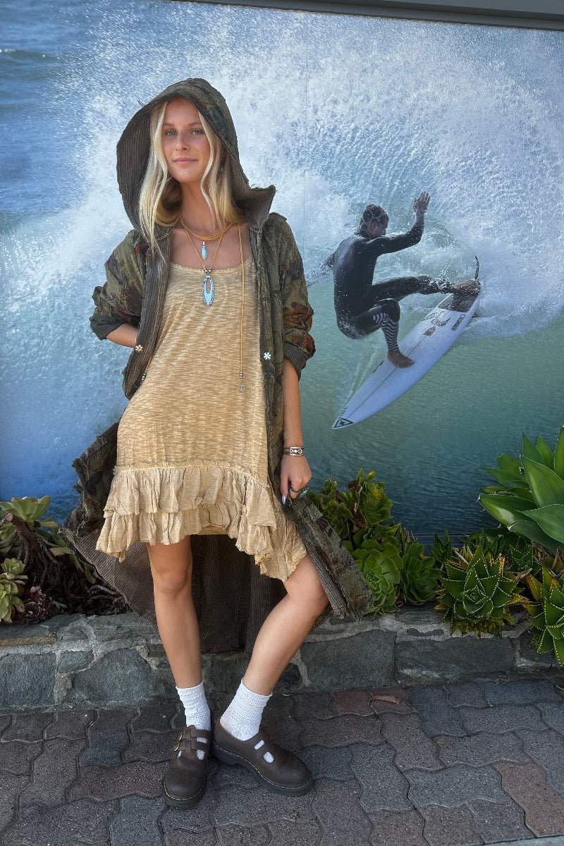 Patchwork Hooded Jacket
