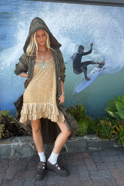 Patchwork Hooded Jacket