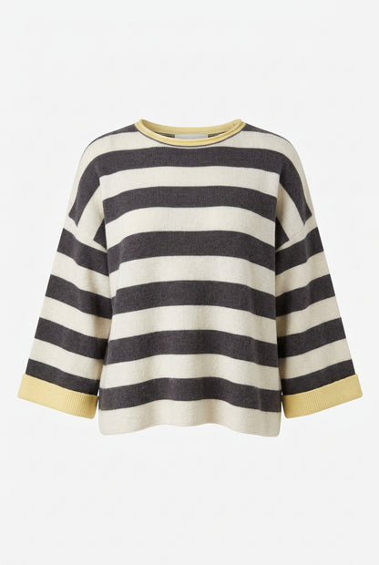 Reversible Stripe Sweater