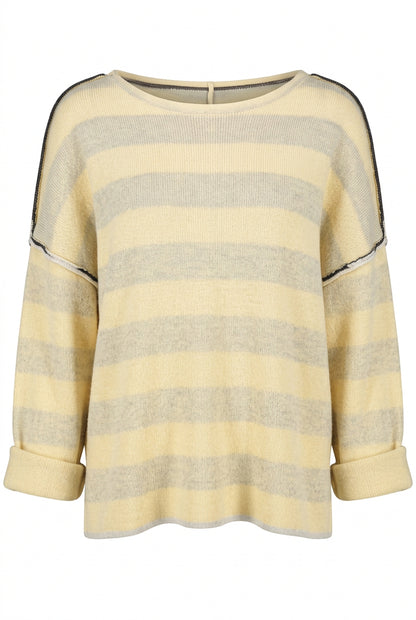Reversible Stripe Sweater
