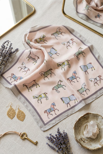 Horse Pattern Scarf