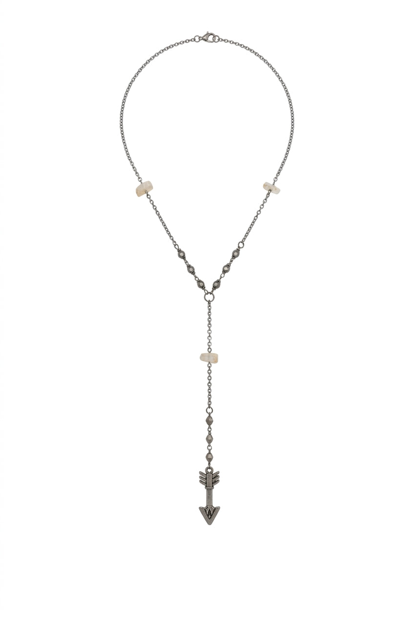 Small Silver Arrow Necklace