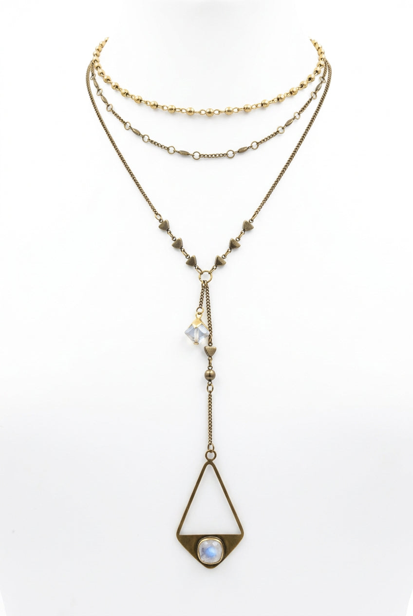 Gold Layered Lariat
