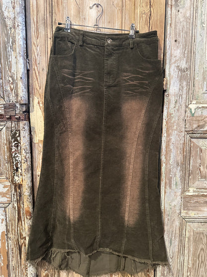 Faded Cord Maxi