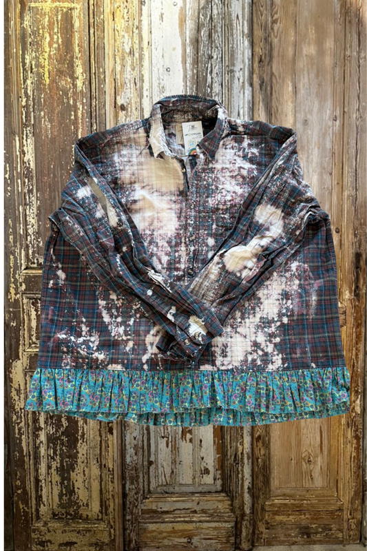 2XL Ruffled Flannel